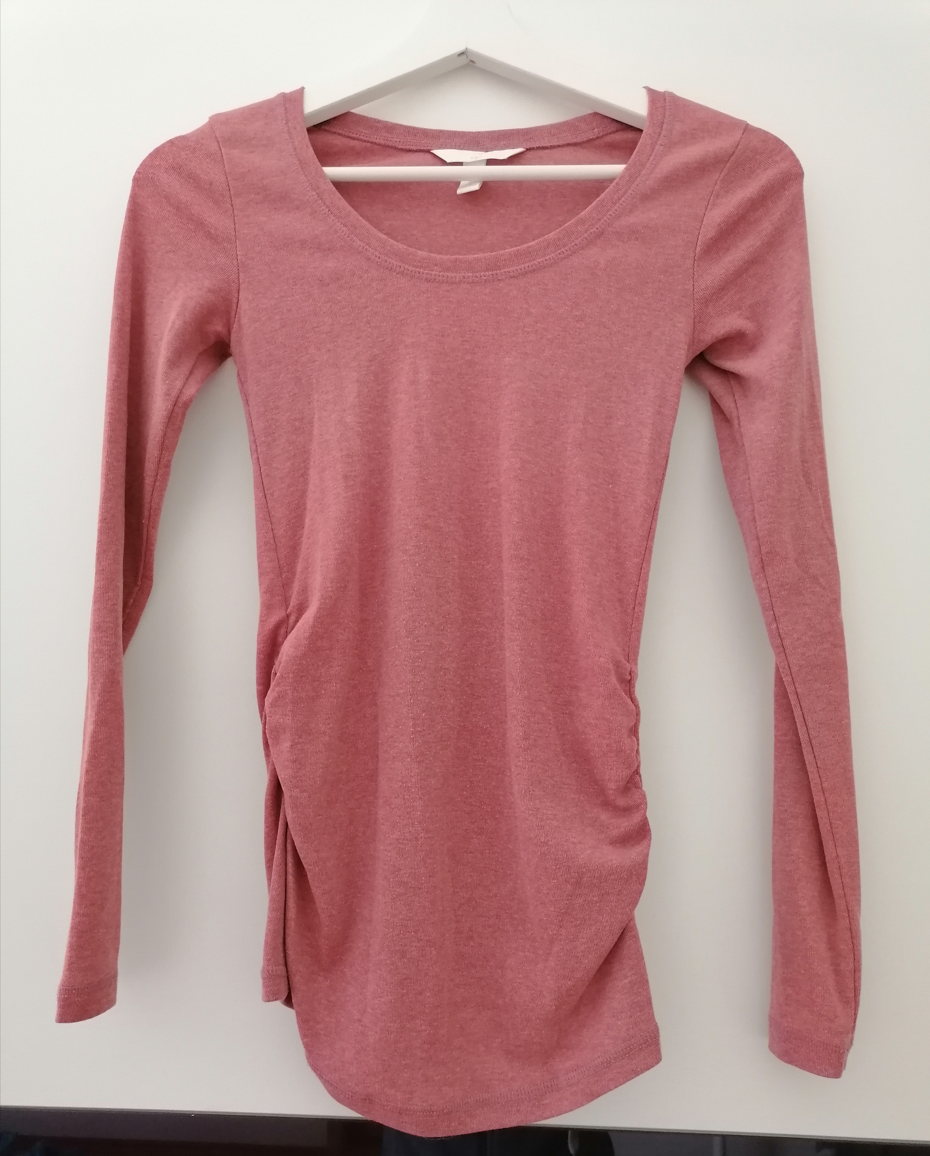 Umstandsmode Langarmshirt für Schwangere Gr. XS