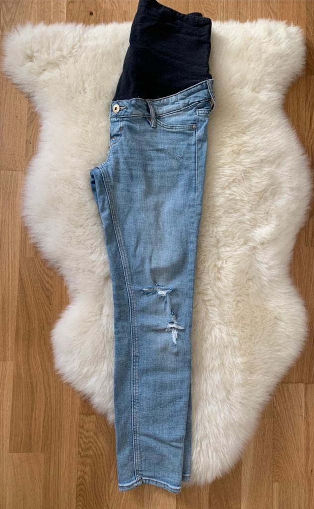 Umstands Jeans, Umstandshose, Jeans für Schwangere Gr. S 36