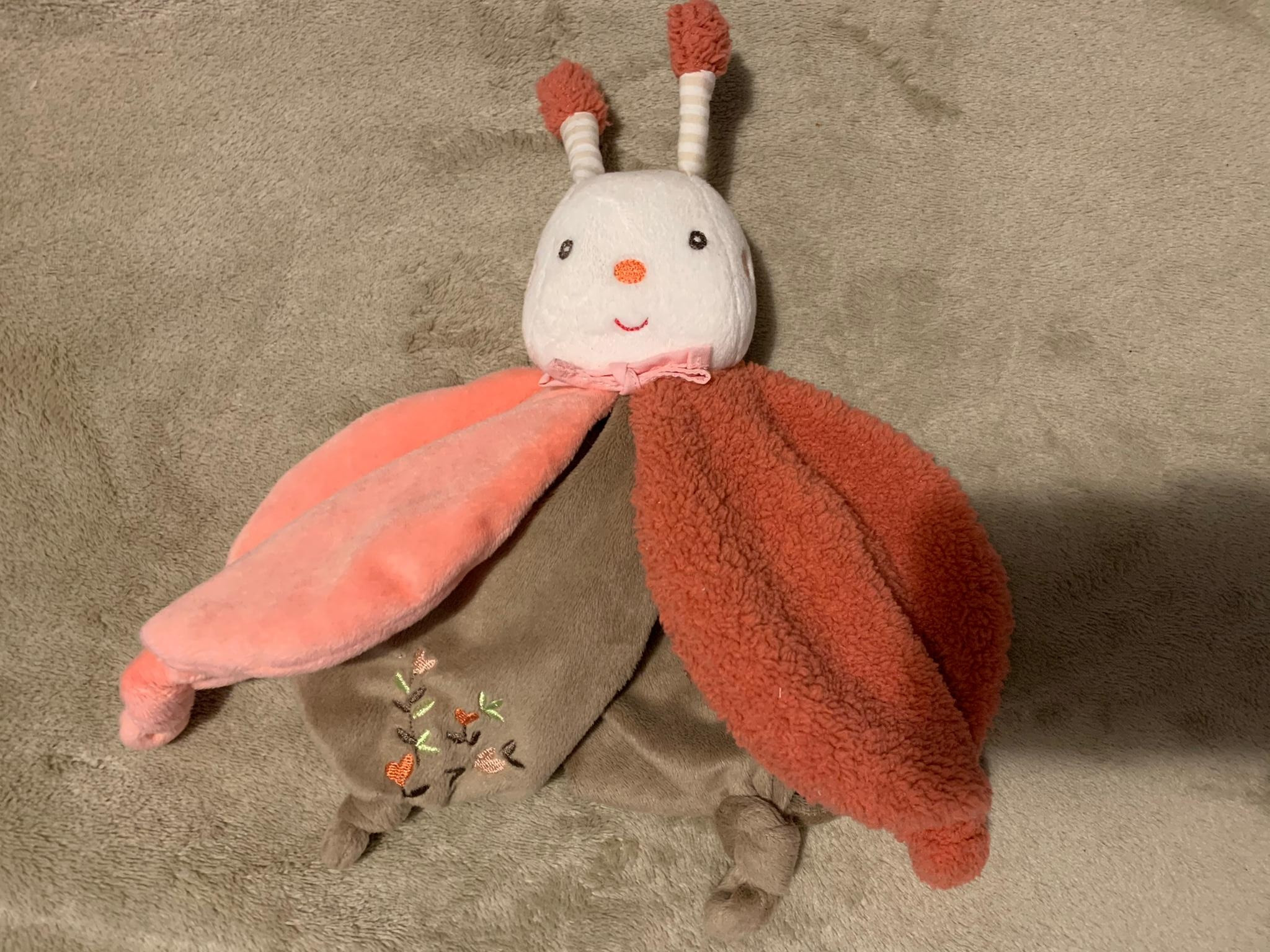 Baby Schmusetuch Schnüffeltuch Käfer von Fehn NEU