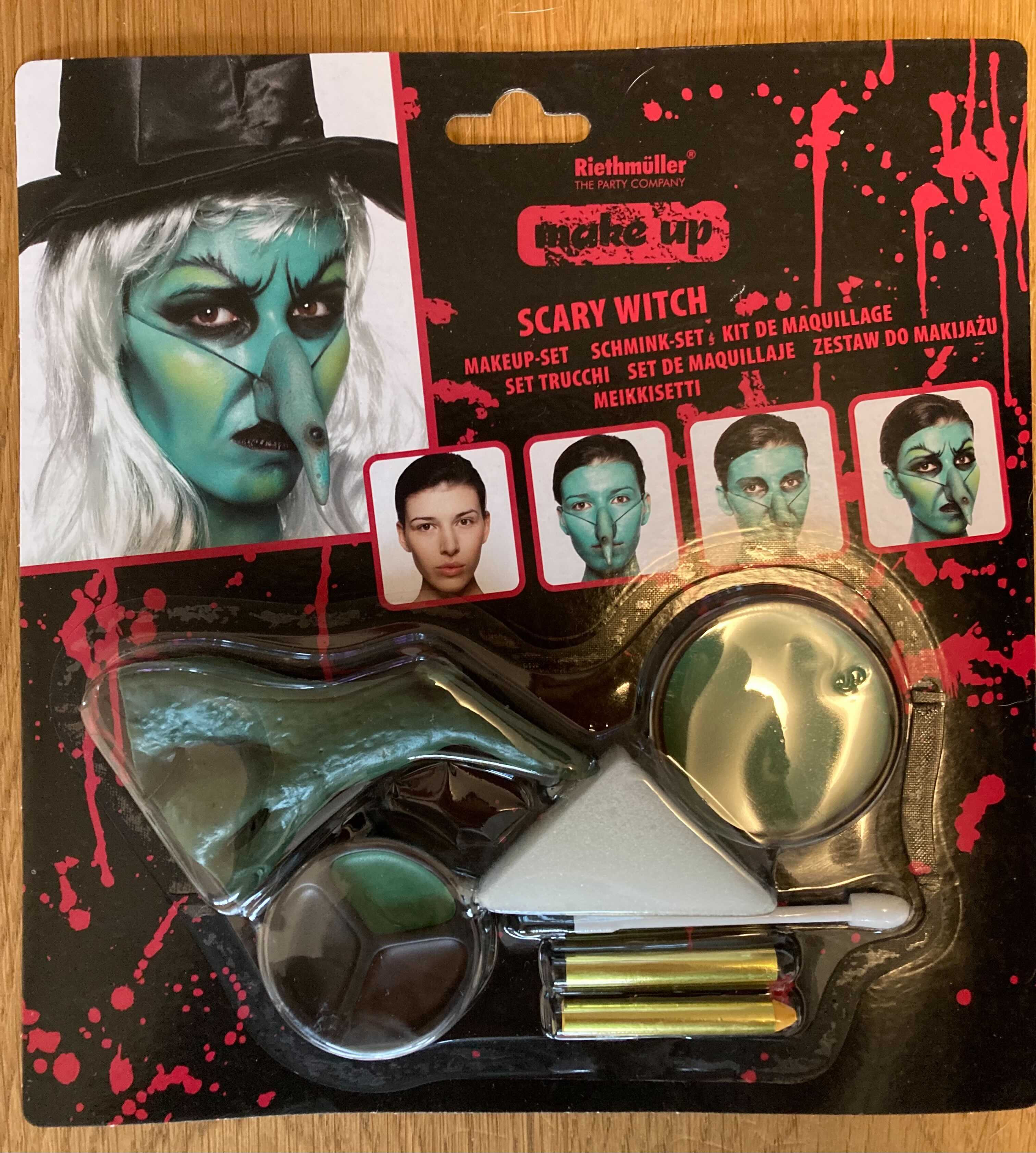 Halloween Make Up Hexe, Hexen Nase