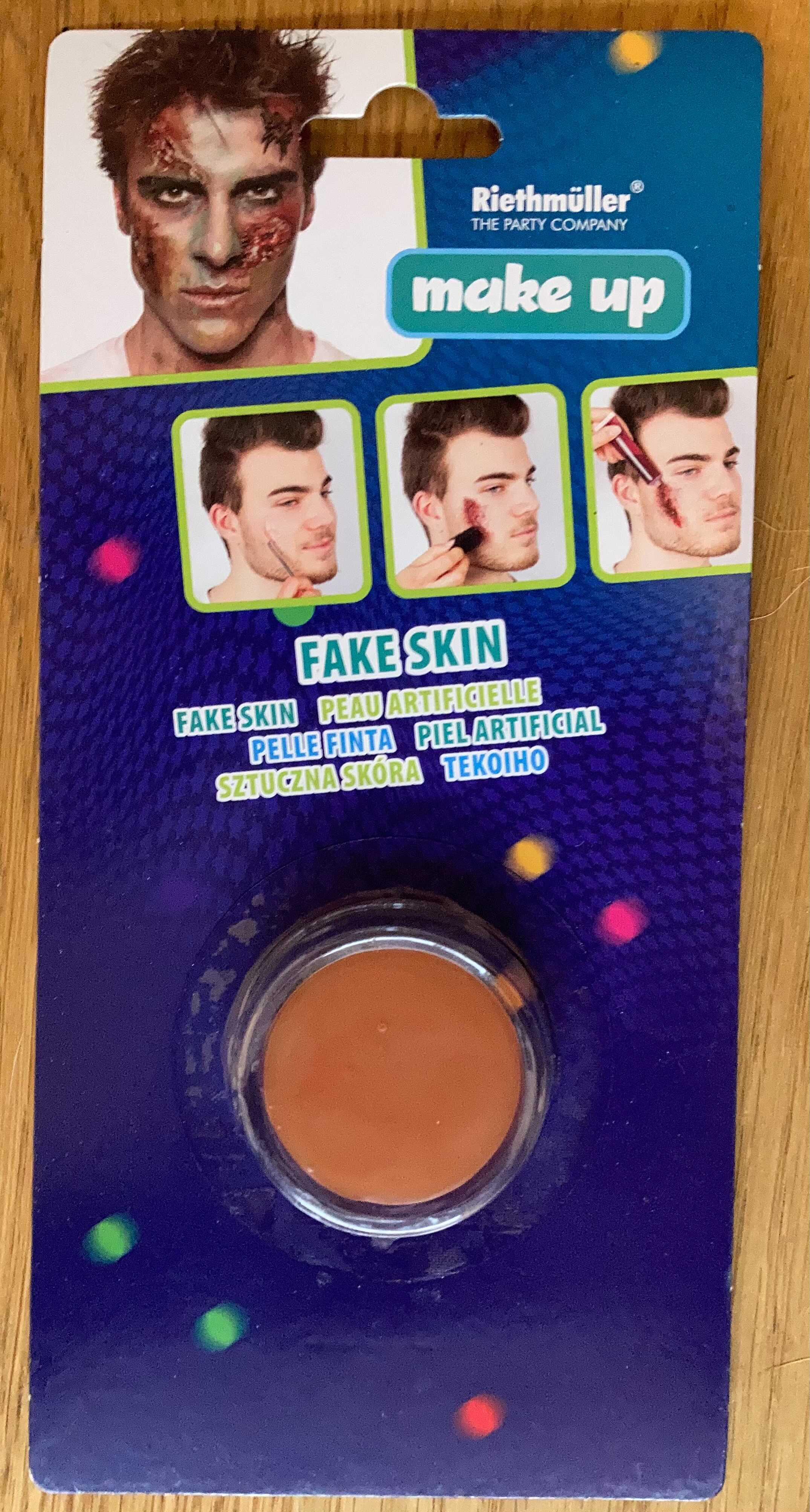 Halloween Make Up Fake Skin