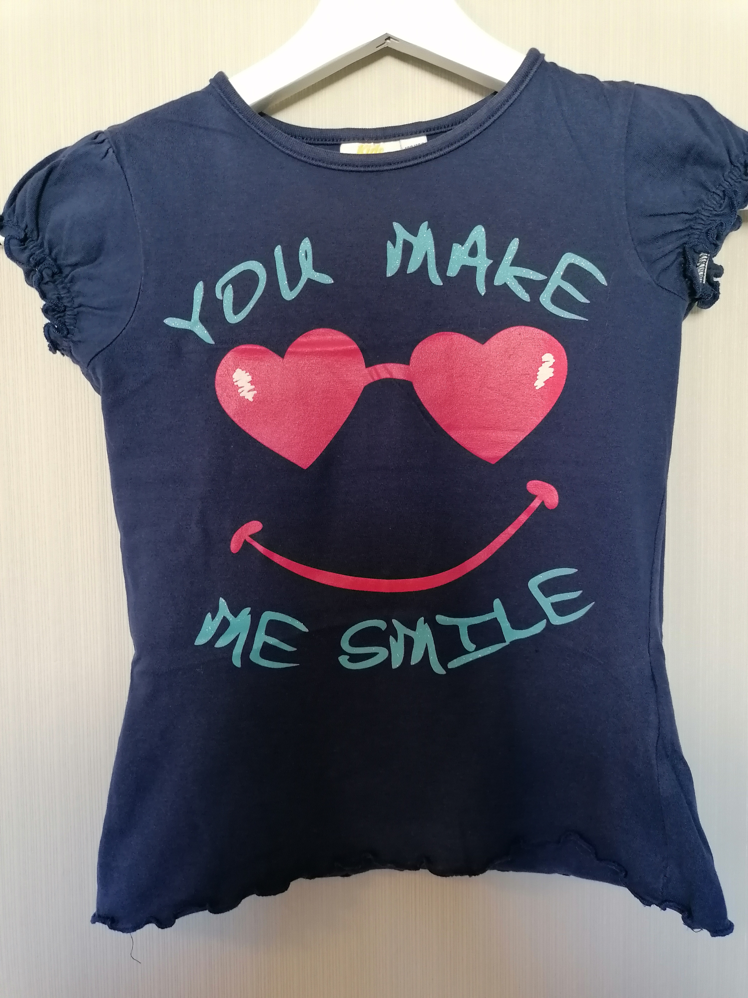 T-Shirt für Mädchen Gr. 122-128 Flohmarkt