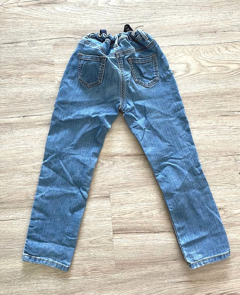 Jeans Hose Mädchen Gr. 122