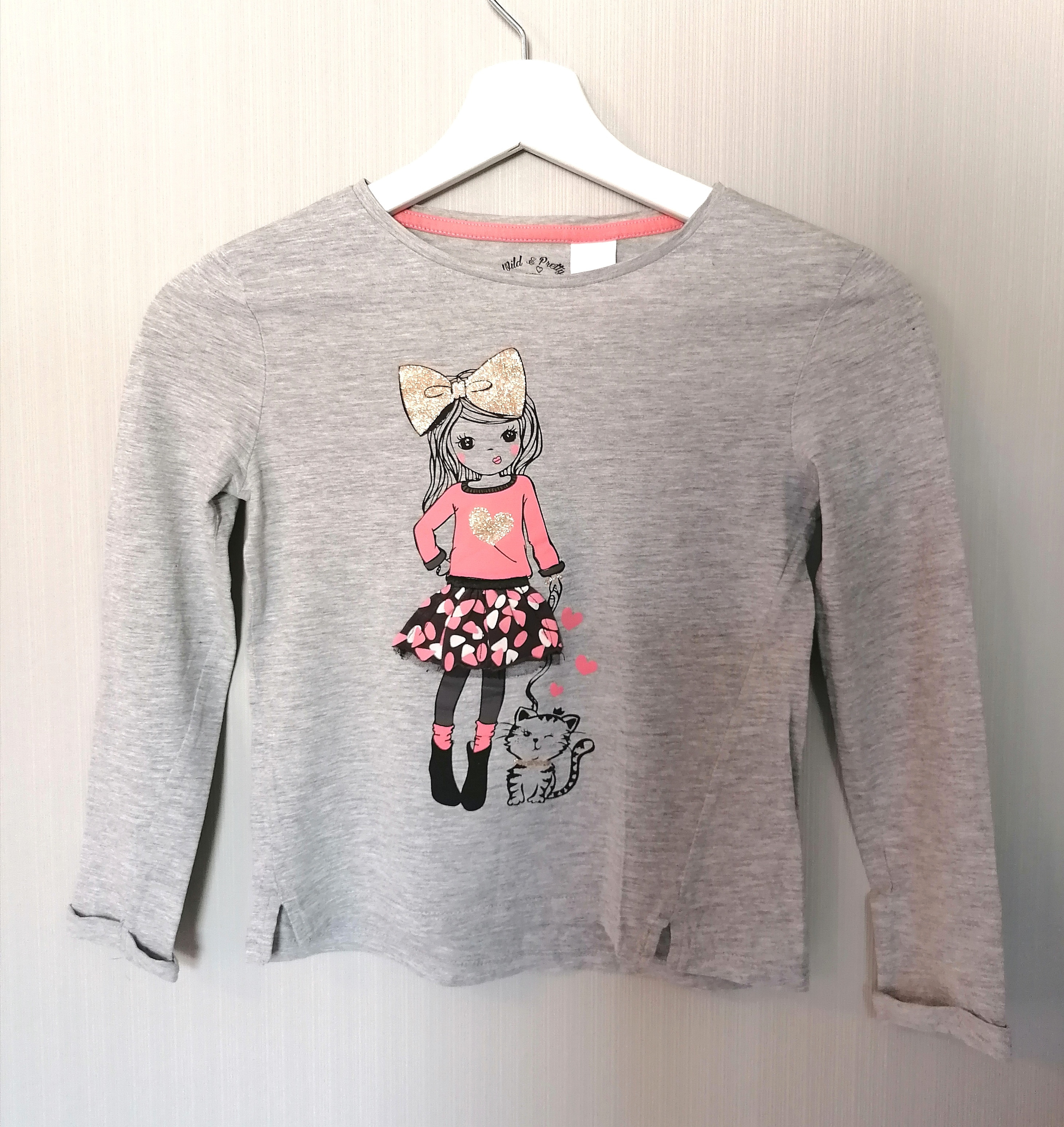 Longsleeve Langarmshirt Gr. 128 Flohmarkt