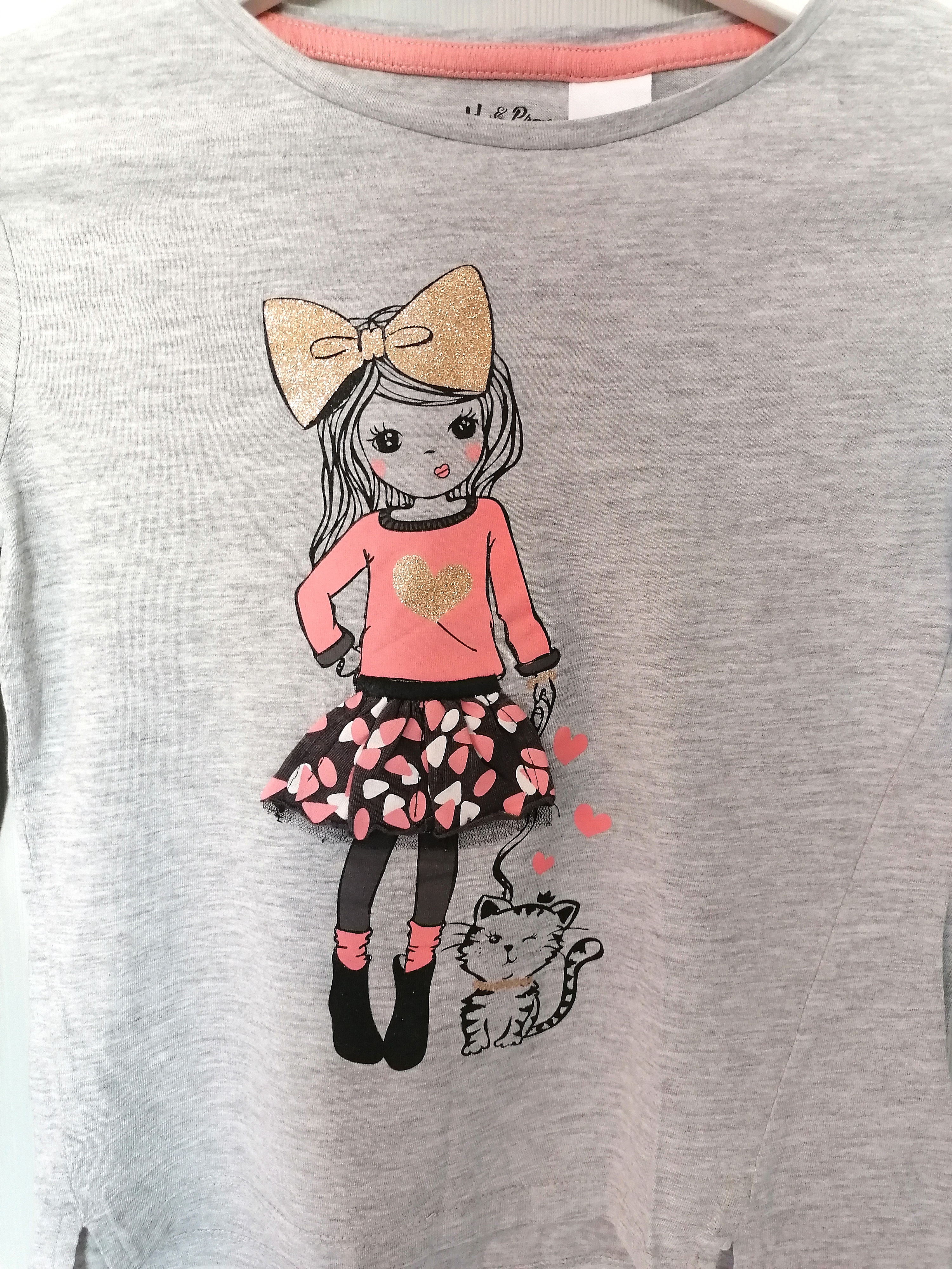 Longsleeve Langarmshirt Gr. 128 Flohmarkt