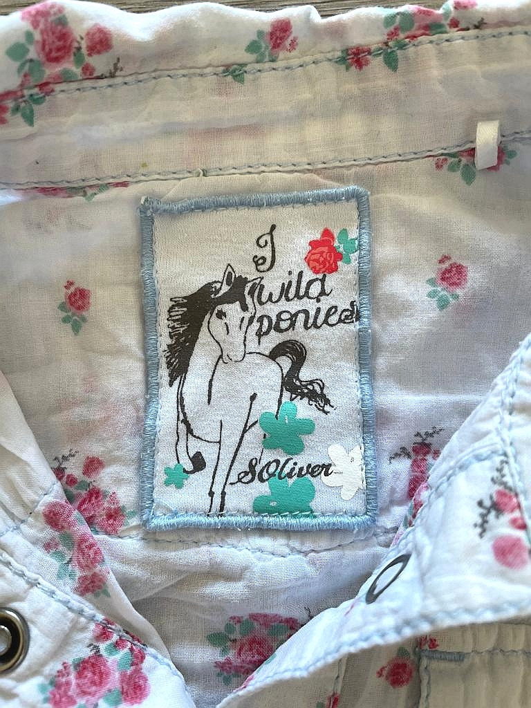 Bluse Hemd Mädchen Gr. 92-98 s. Oliver