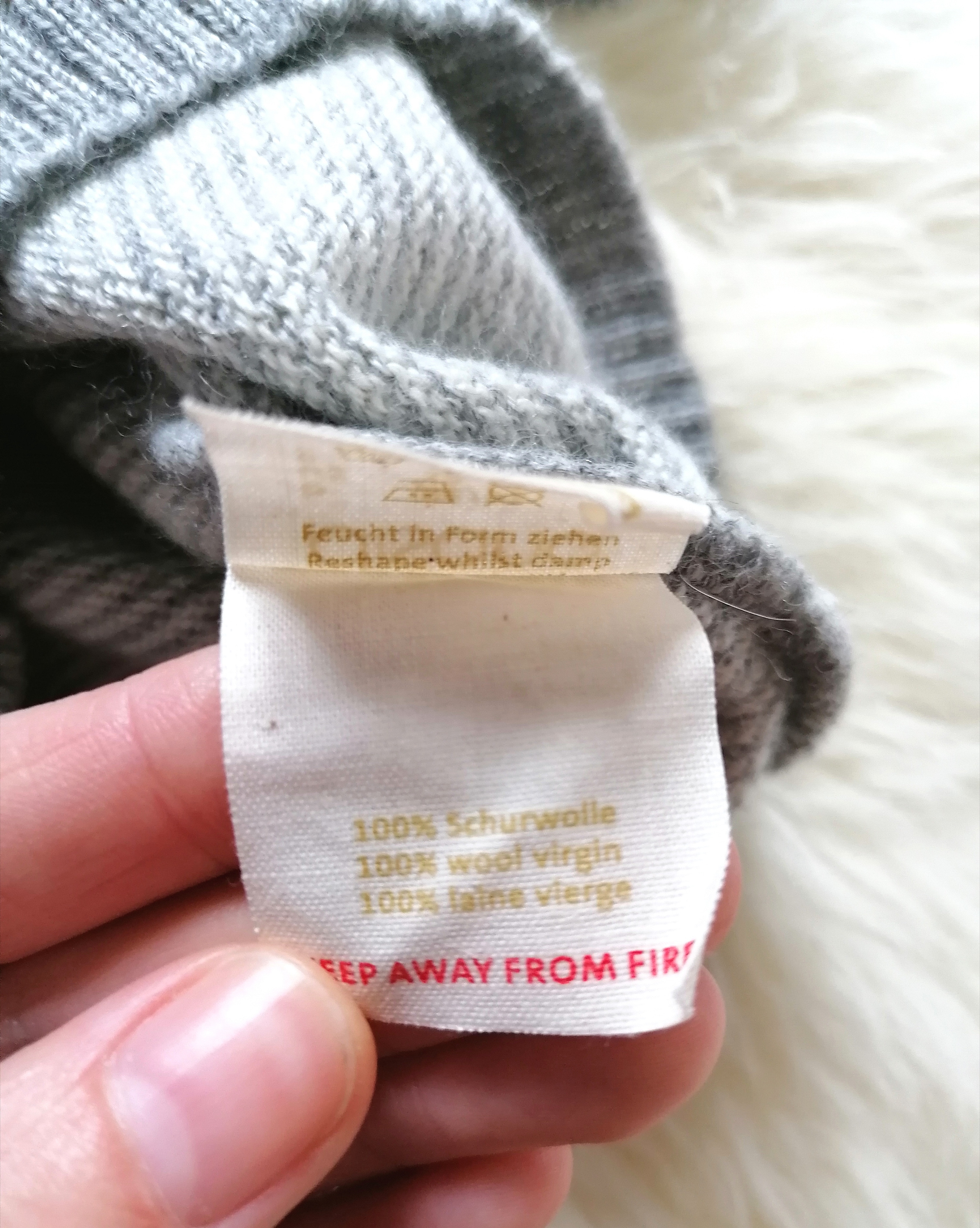 Disana Pulli Pullover aus Schurwolle Gr. 86