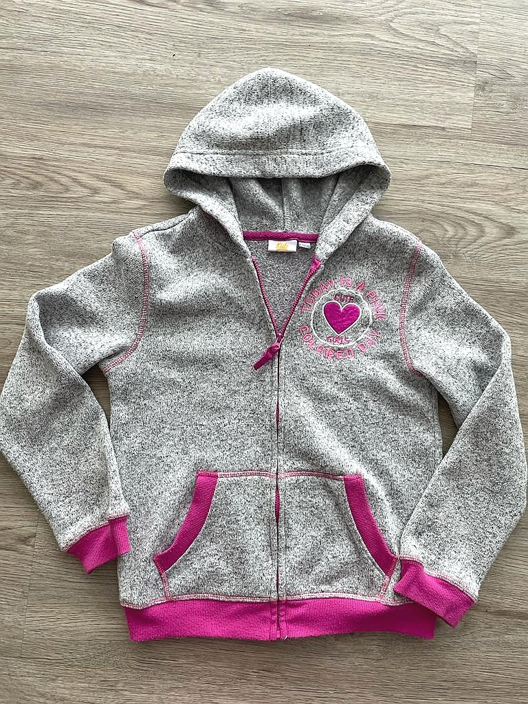 Jacke Fleecejacke Mädchen Gr. 134-140
