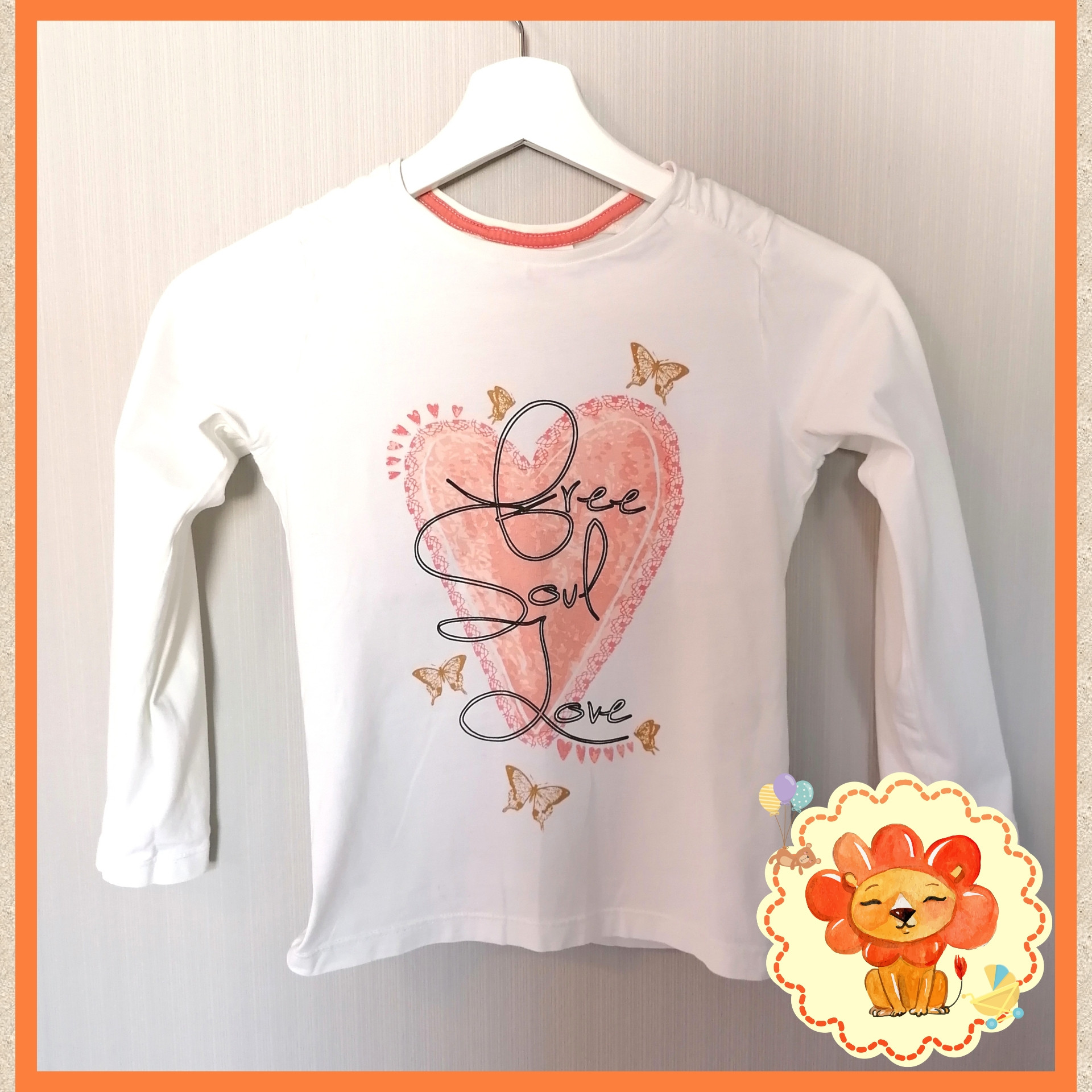 Longsleeve Langarmshirt Gr. 128 Flohmarkt