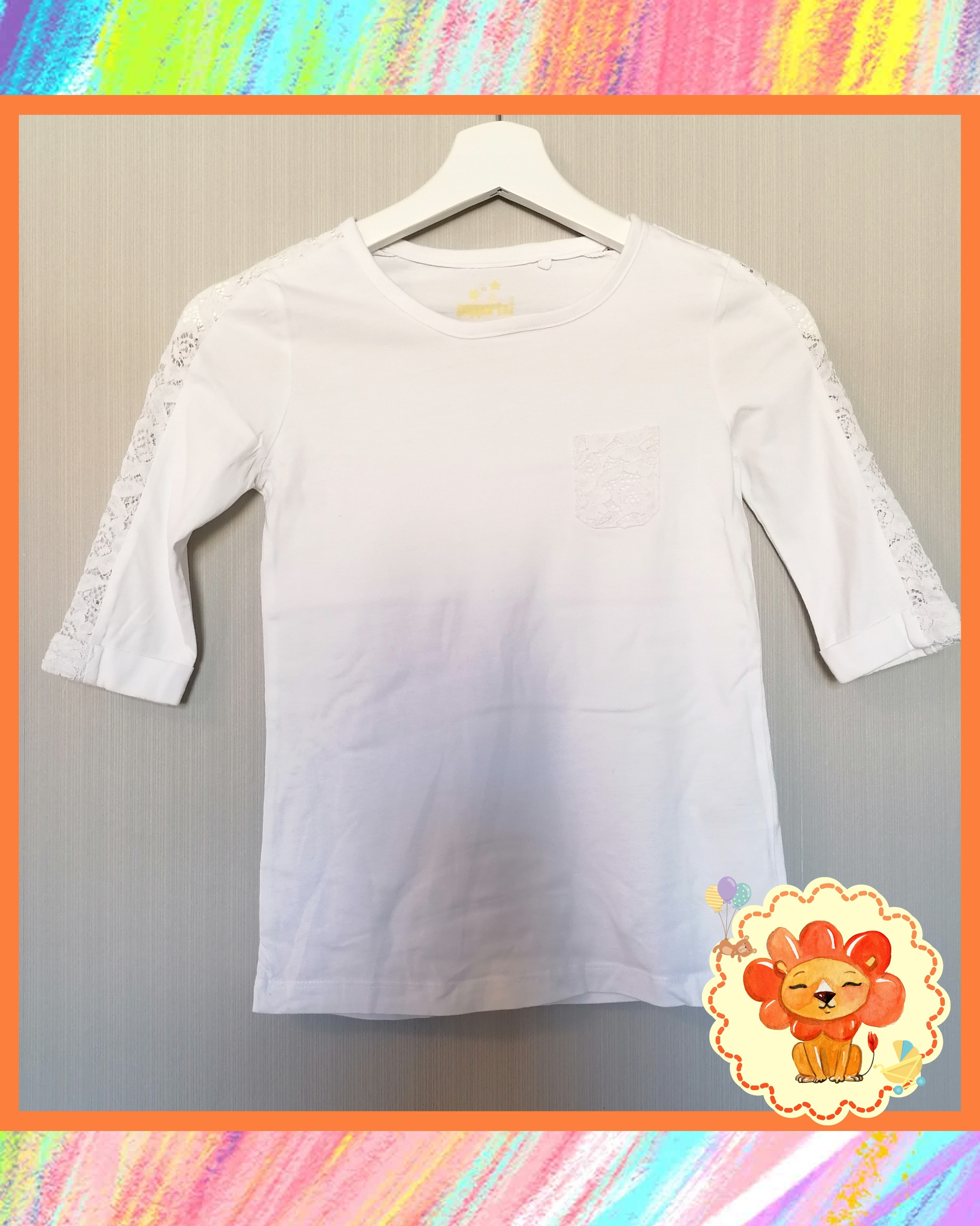 Shirt Mädchen Gr. 122-128 Flohmarkt