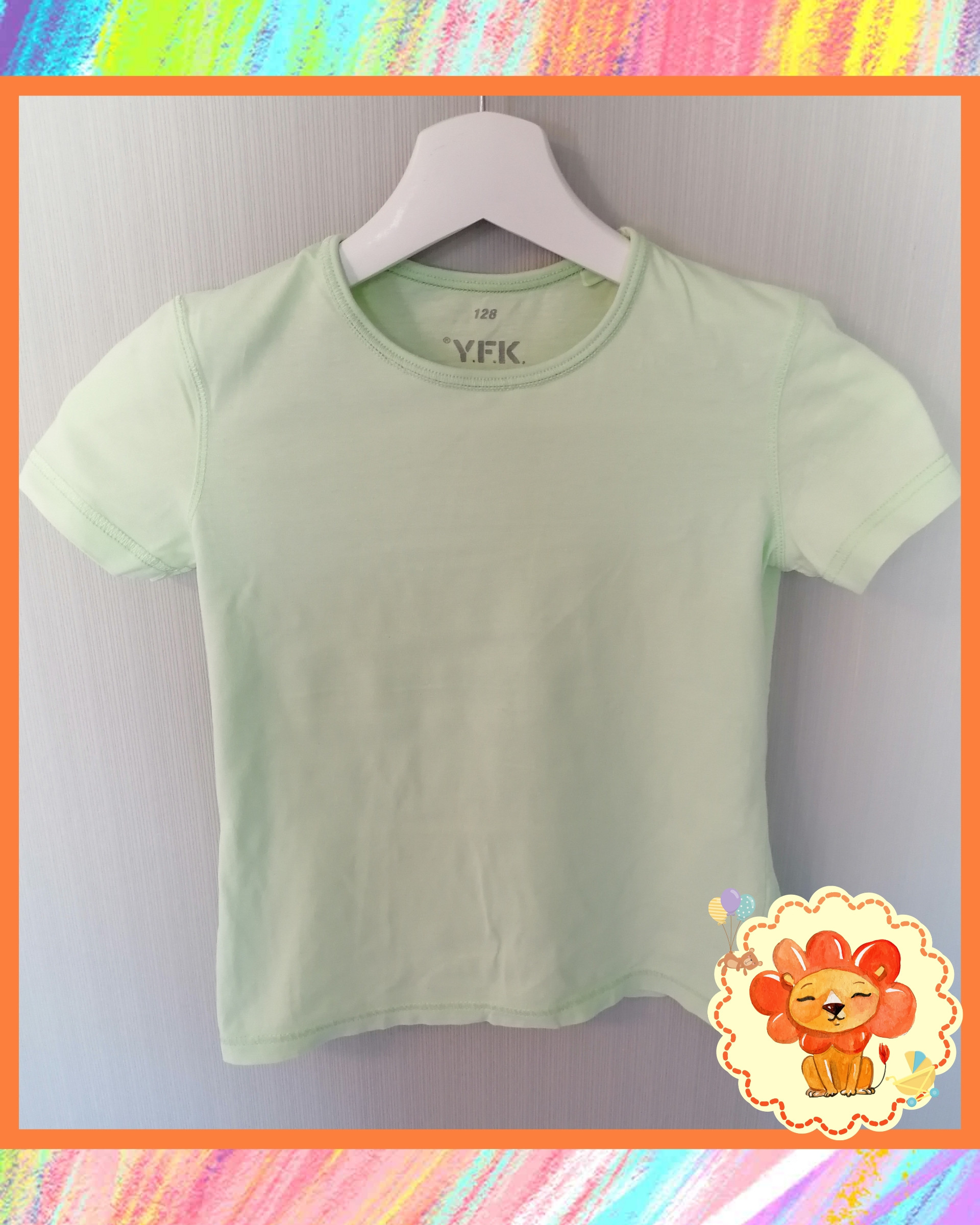 T-Shirt für Mädchen Gr. 128 Flohmarkt