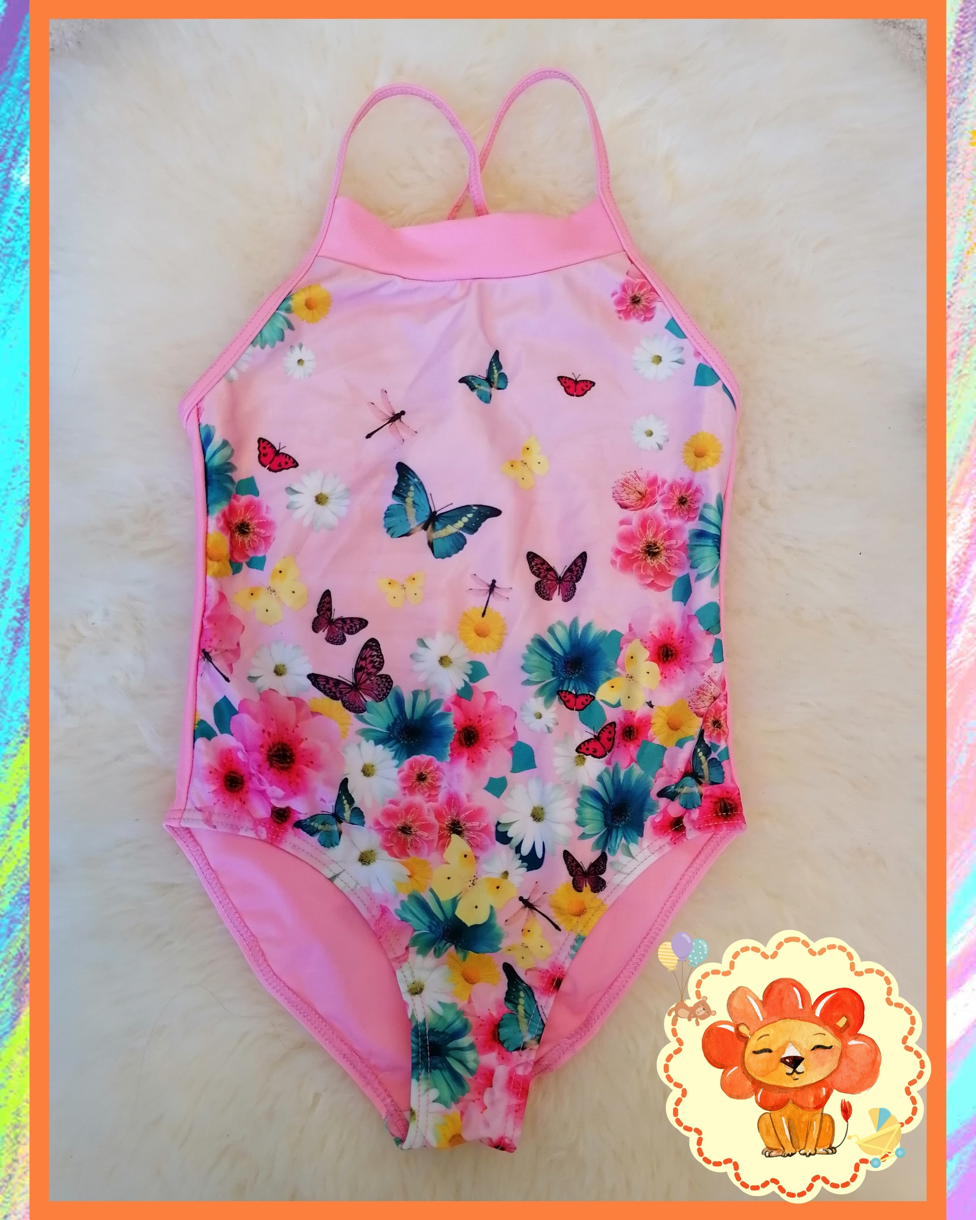 Badeanzug Mädchen Gr. 122-128 Flohmarkt