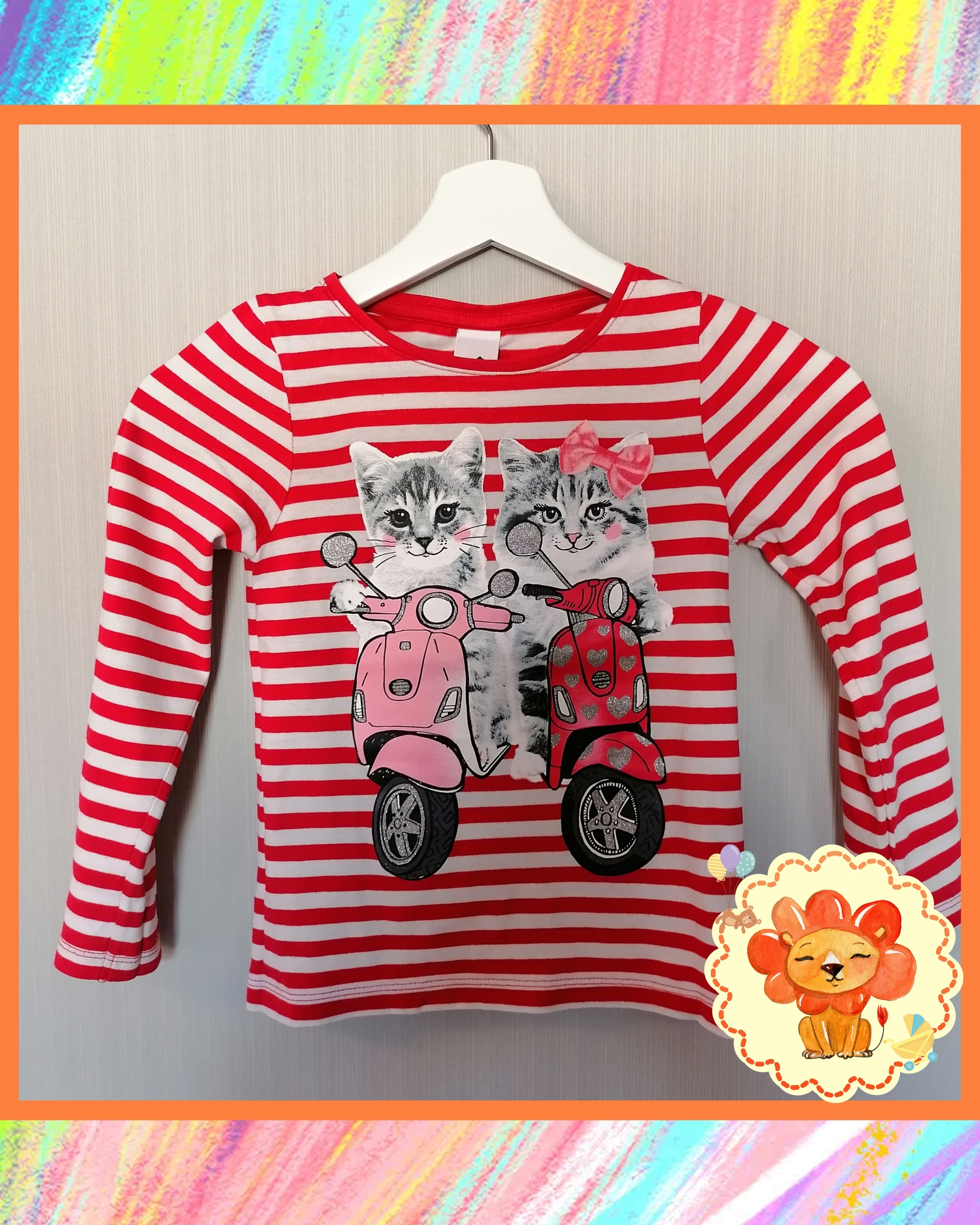 Longsleeve Langarmshirt Gr. 122 Flohmarkt