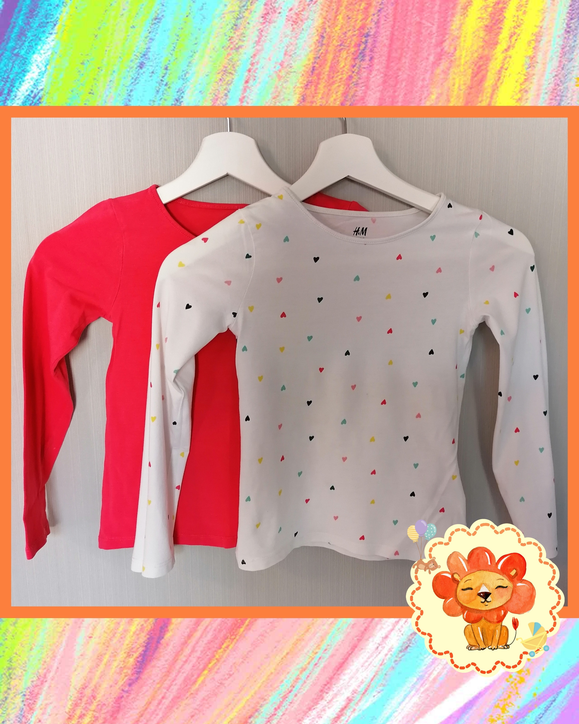 Longsleeve, Langarmshirts Set Gr. 122-128 Flohmarkt