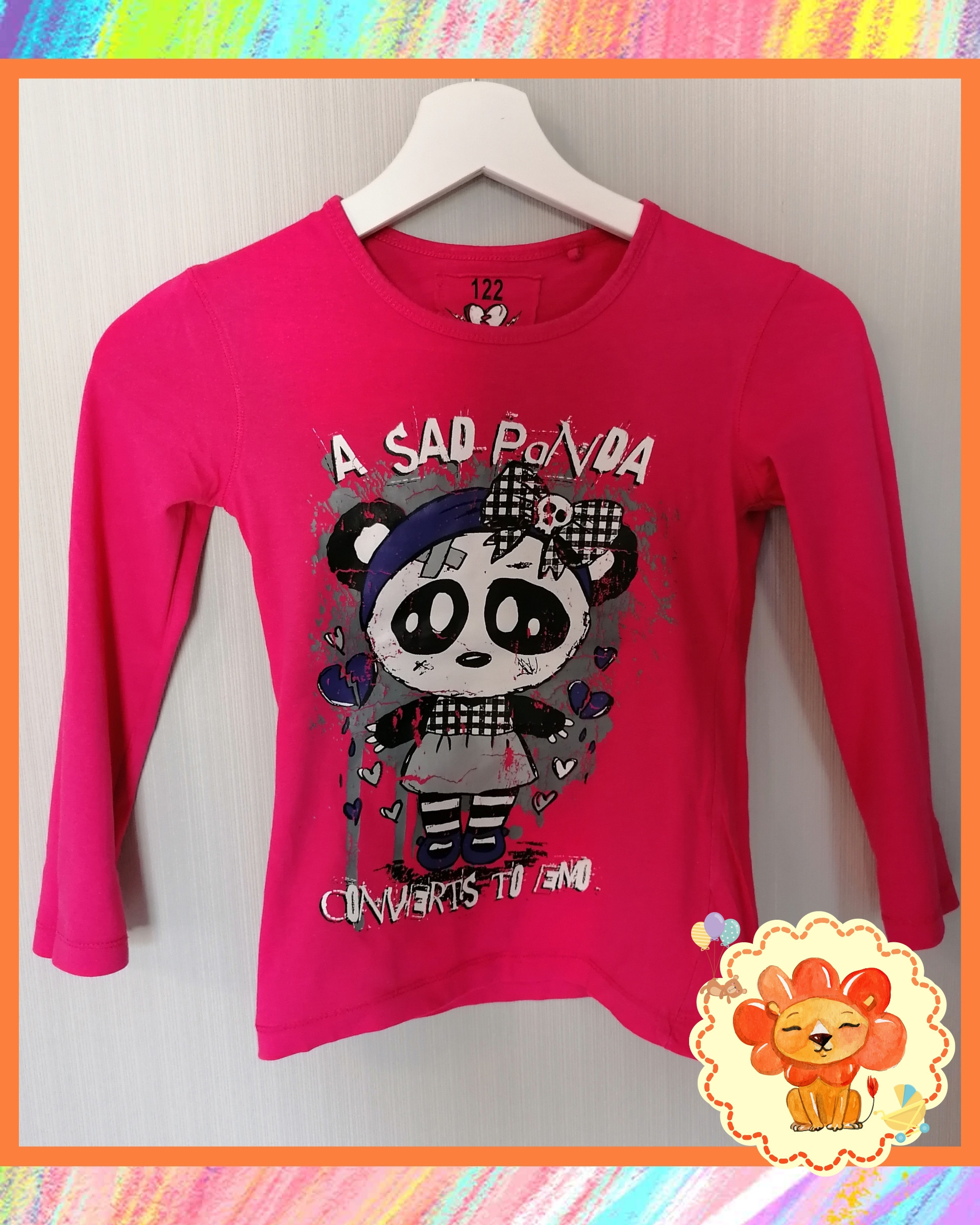 Longsleeve Langarmshirt Gr. 122 Flohmarkt