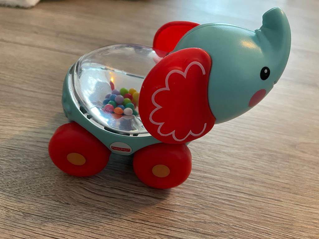 Spielzeug Baby Elefant Rassel Fisher Price
