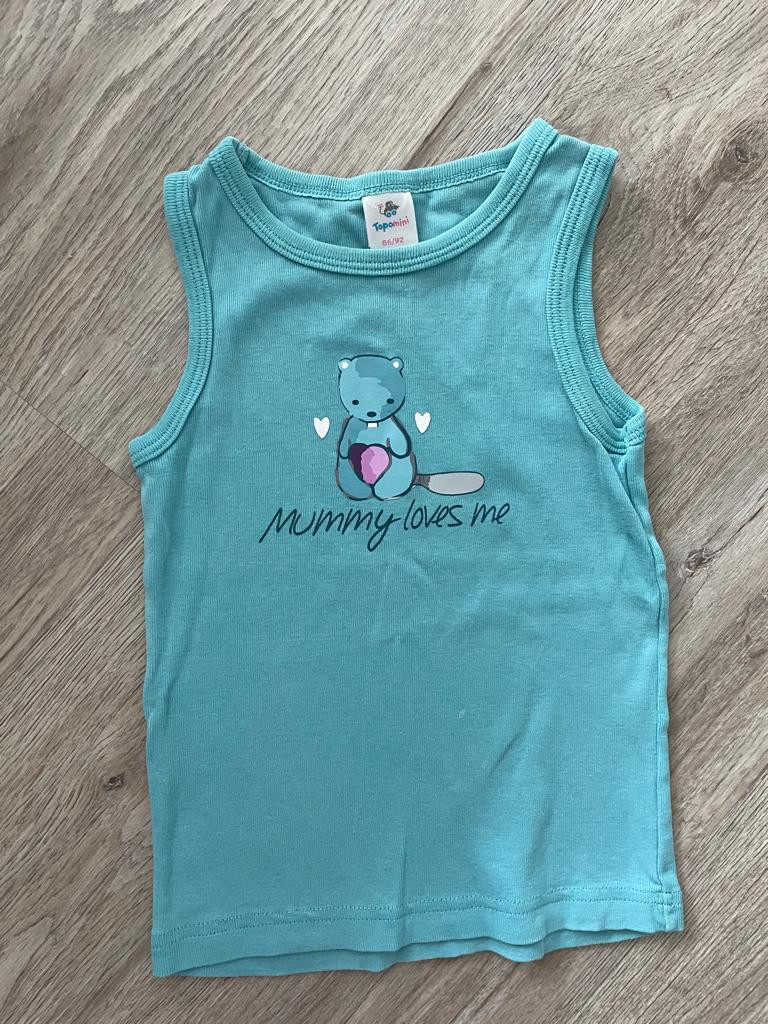 Unterhemd Mädchen Gr. 86 92