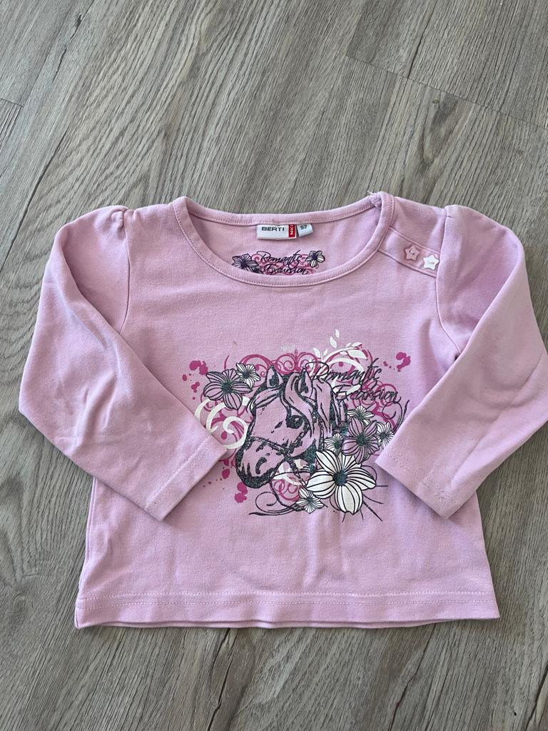 Langarmshirt Longsleeve Mädchen Gr. 92