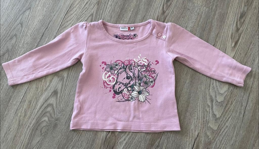 Langarmshirt Longsleeve Mädchen Gr. 92