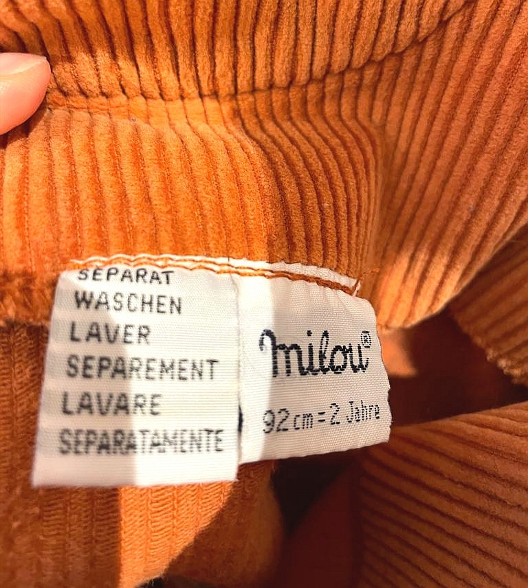 Kleid Cord Kleid Gr. 92 Flohmarkt