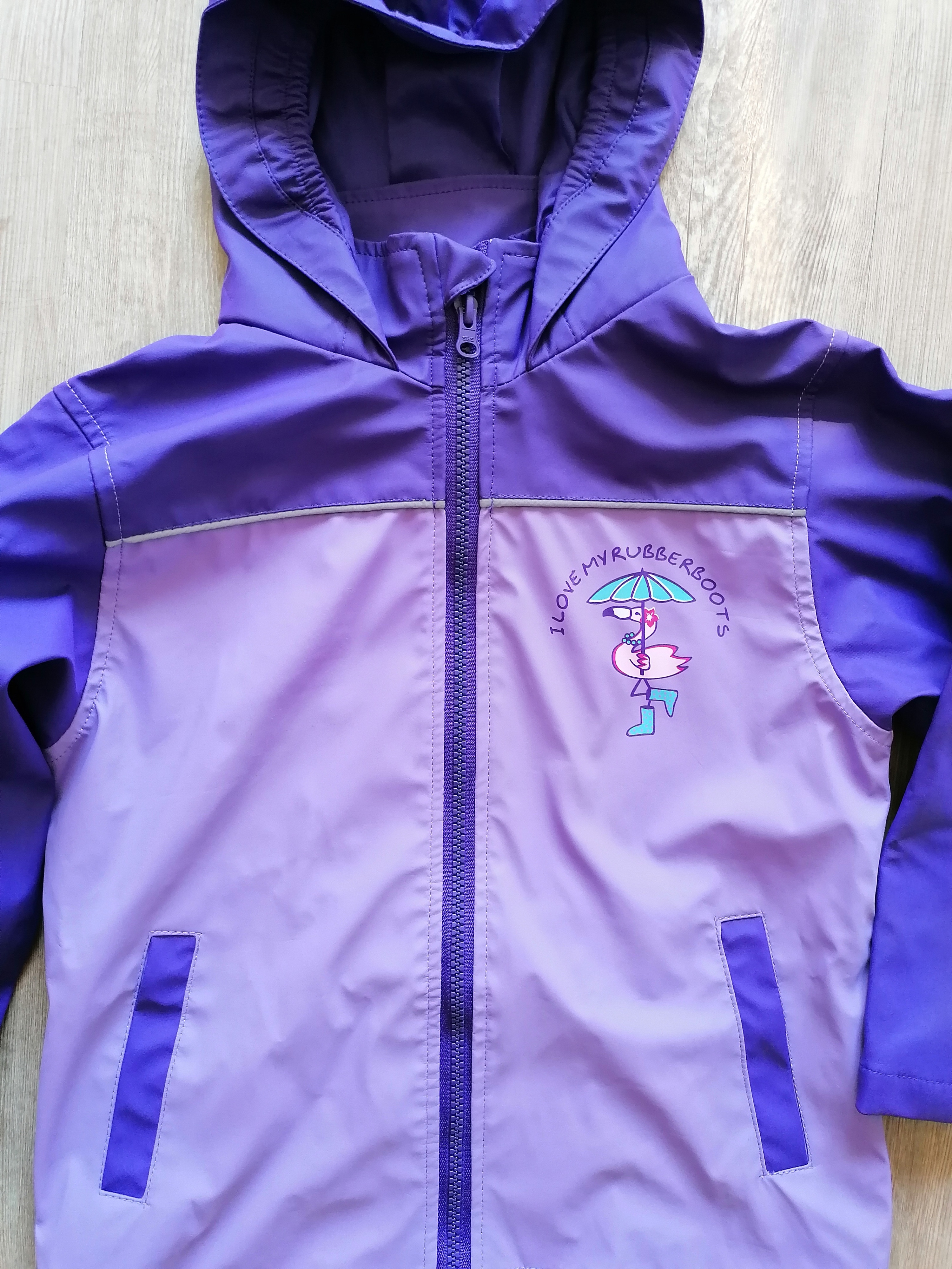 Regenjacke Jacke Mädchen Gr. 116
