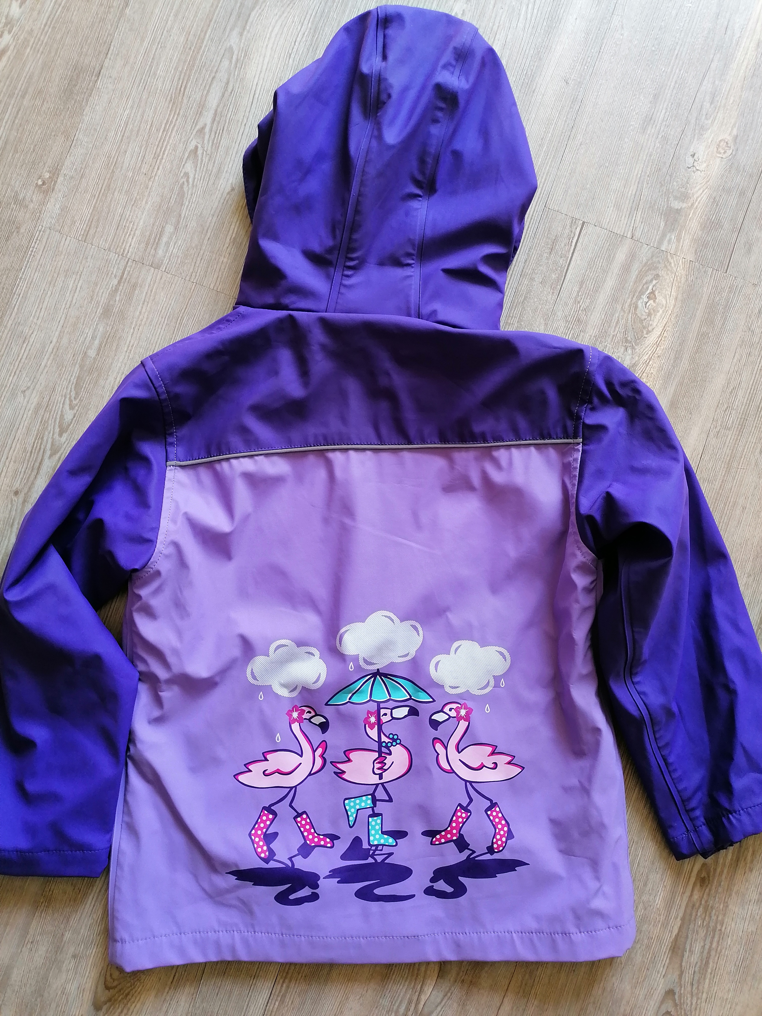 Regenjacke Jacke Mädchen Gr. 116