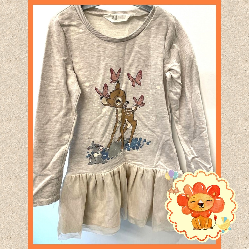 Kleid Bambi Gr. 122-128 Flohmarkt