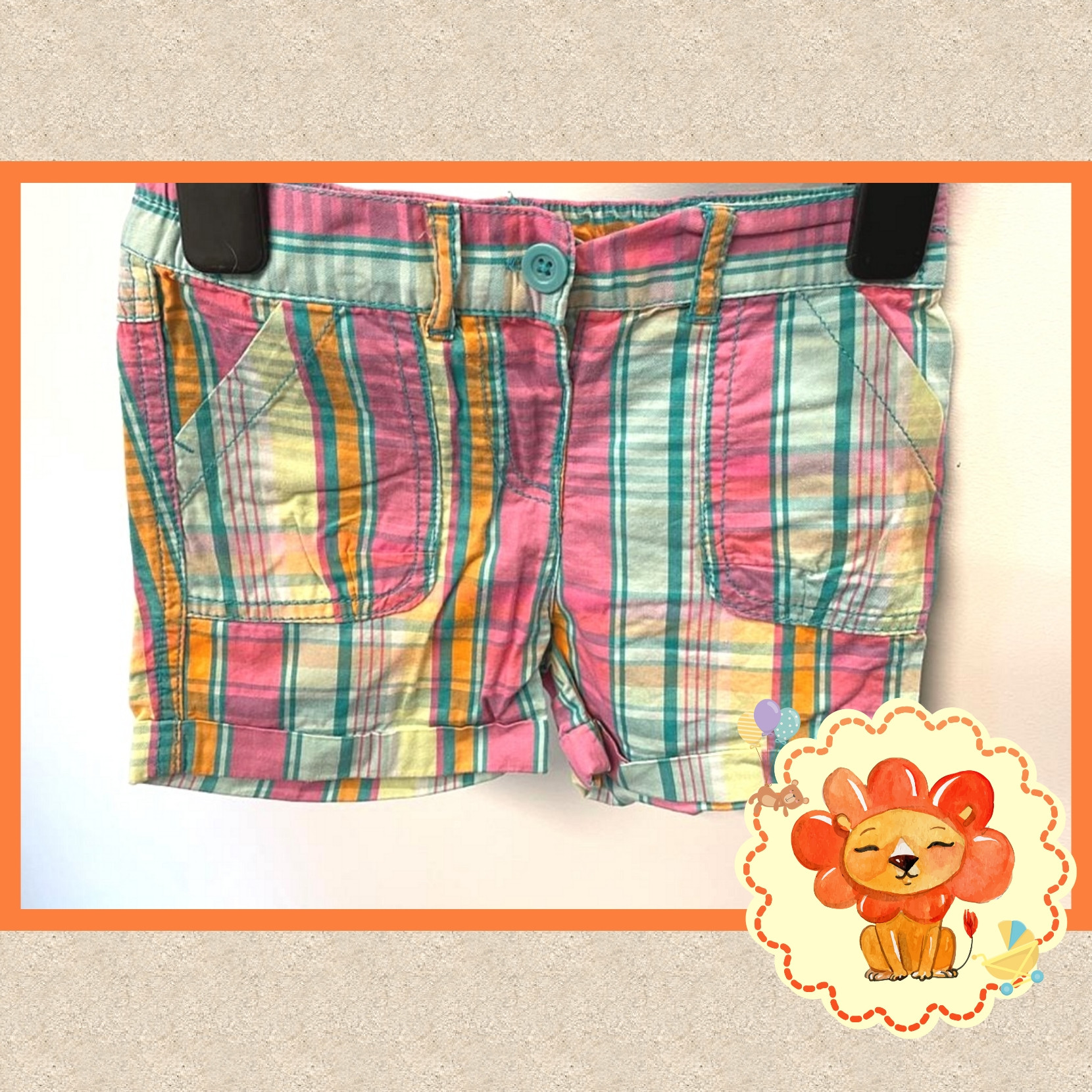 Shorts, kurze Hose Mädchen Gr. 86 Flohmarkt