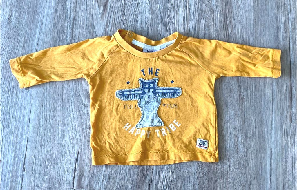 Baby Langarmshirt Gr. 50-56