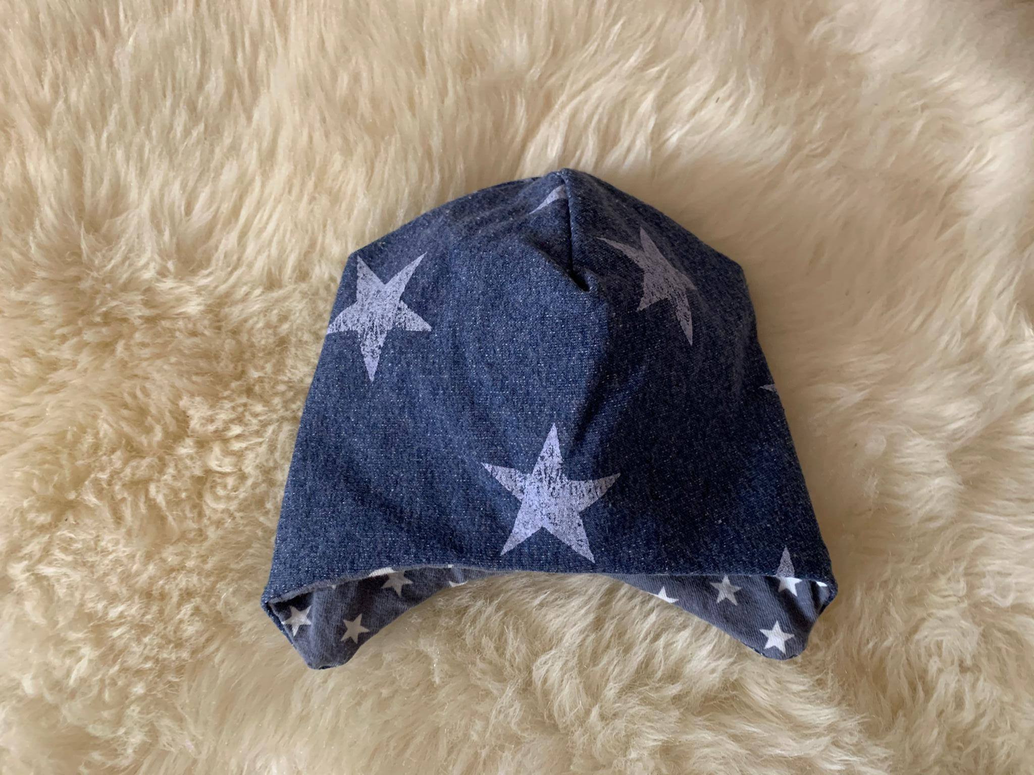 Mütze, Wendemütze für Neugeborene