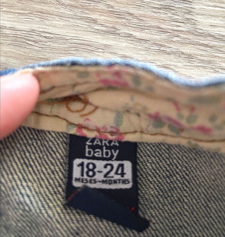 Kleid Jeans Kleid Gr. 86 Zara