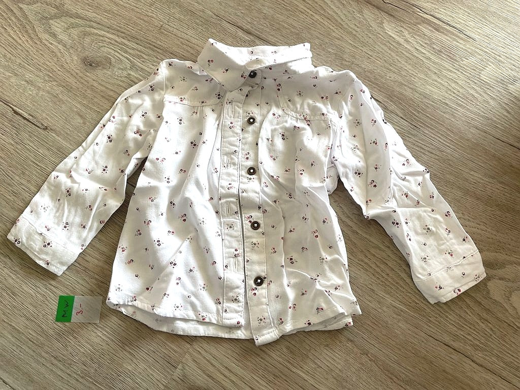 Bluse Hemd Langarm Gr. 80 Baby Club