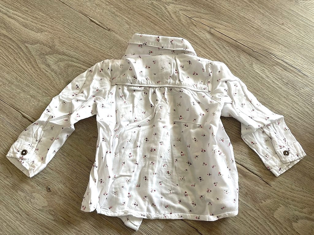 Bluse Hemd Langarm Gr. 80 Baby Club