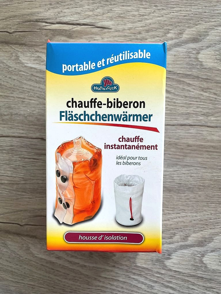 Flaschenwärmer für Unterwegs per Knopfdruck