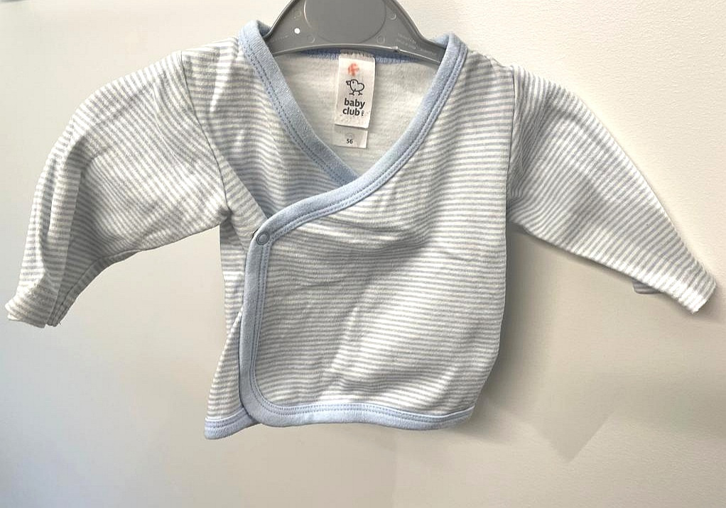 Langarmshirt, Wickelshirt Gr. 56 Flohmarkt