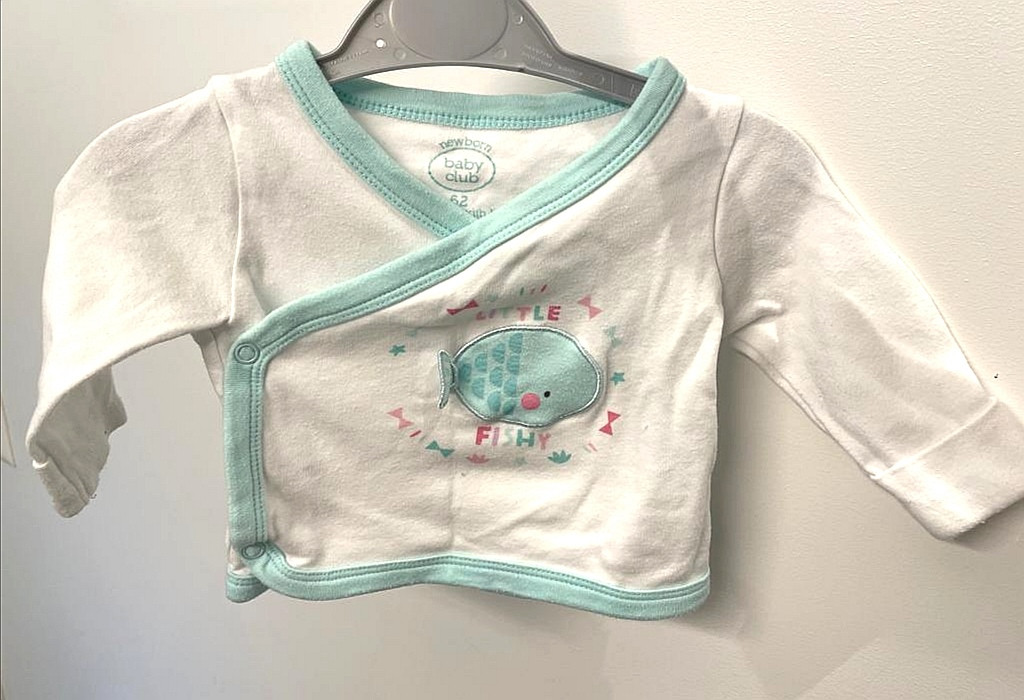 Langarmshirt, Wickelshirt Gr. 62 Flohmarkt