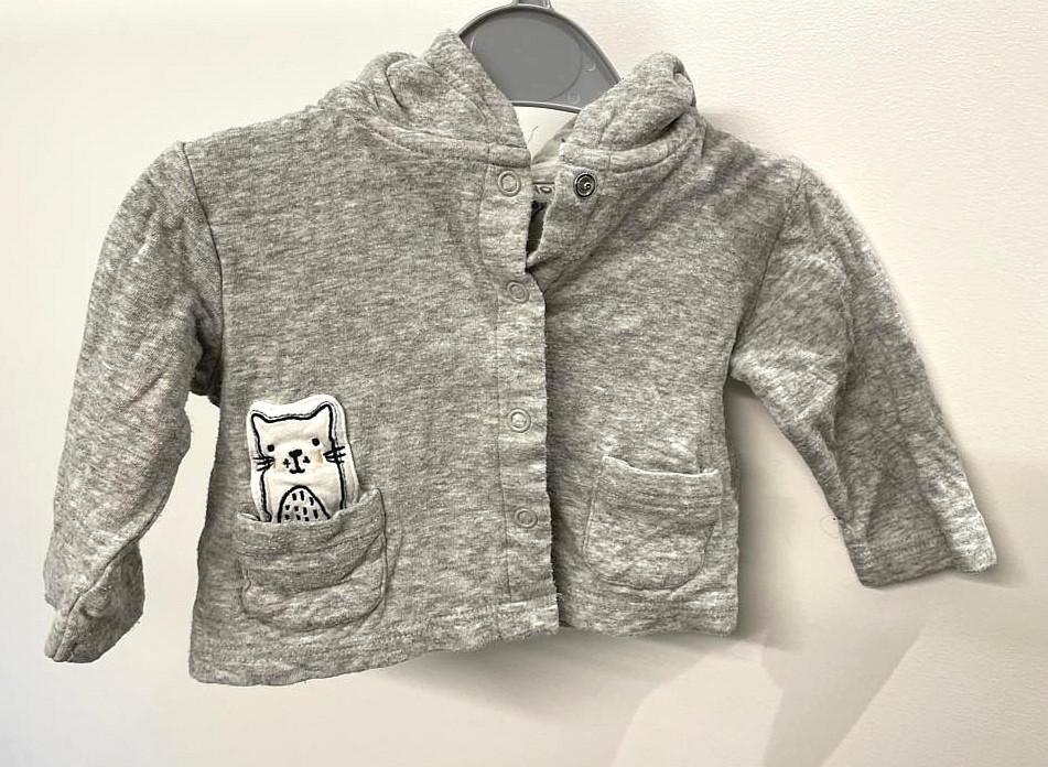 Jacke, Kapuzenjacke Gr. 62 Mädchen Flohmarkt