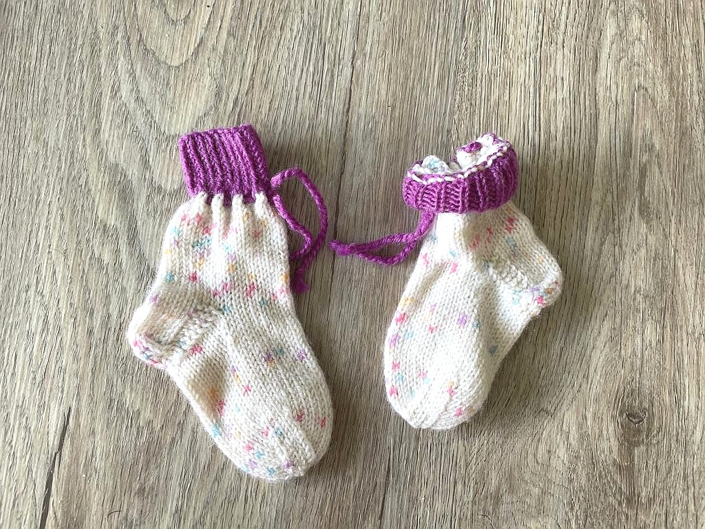 Socken, Stricksocken Gr. 56-62 Mädchen Flohmarkt