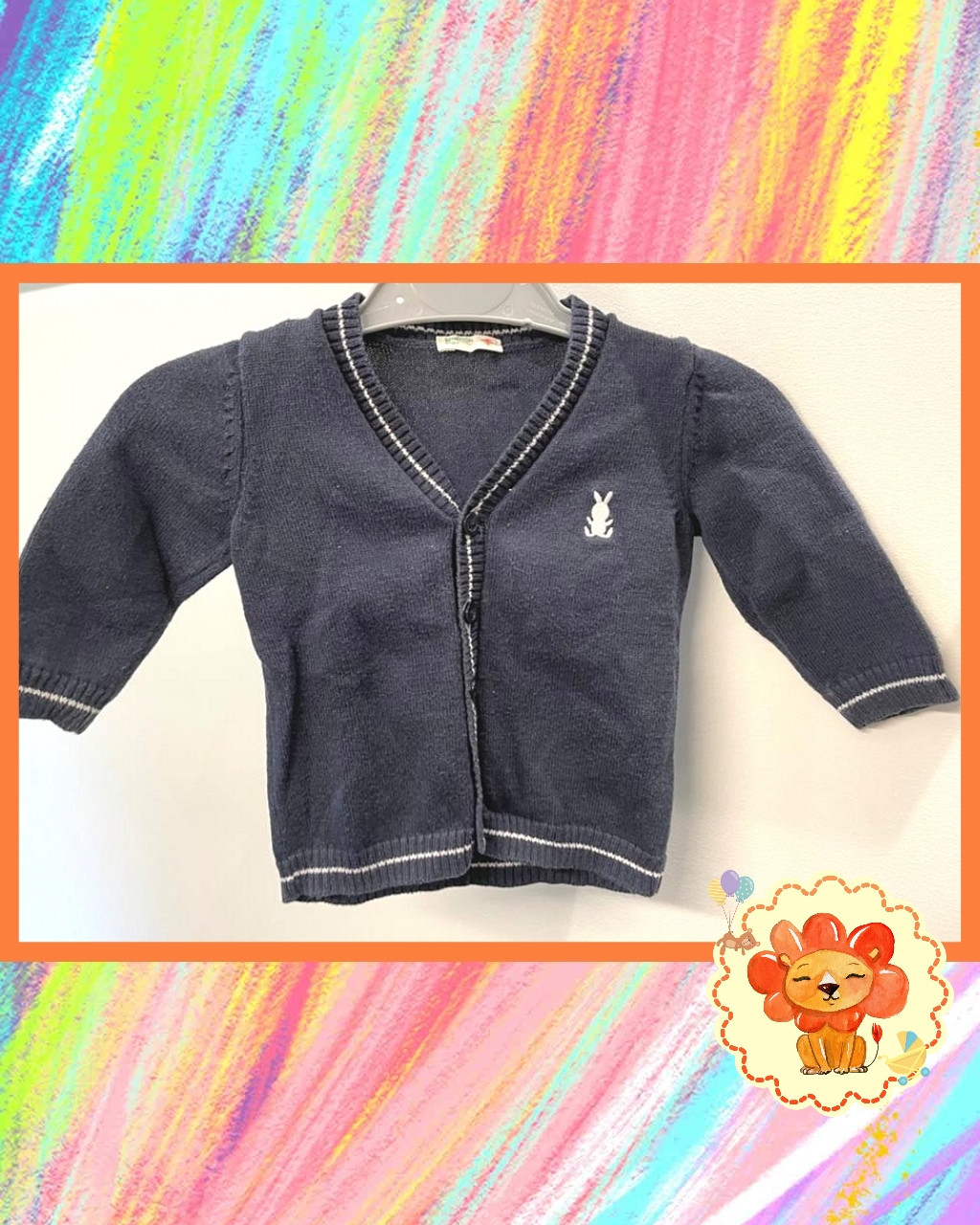 Jacke, Strickjacke Gr. 62 Flohmarkt