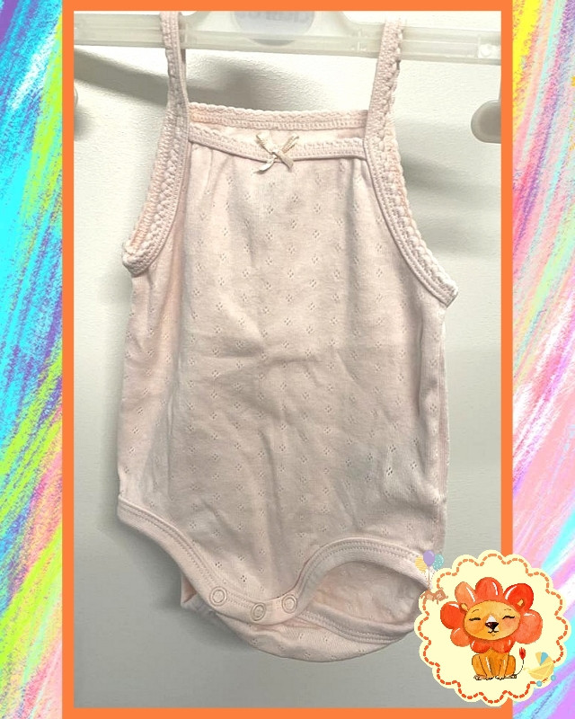 Body, Trägerbody Mädchen Gr. 62 Flohmarkt