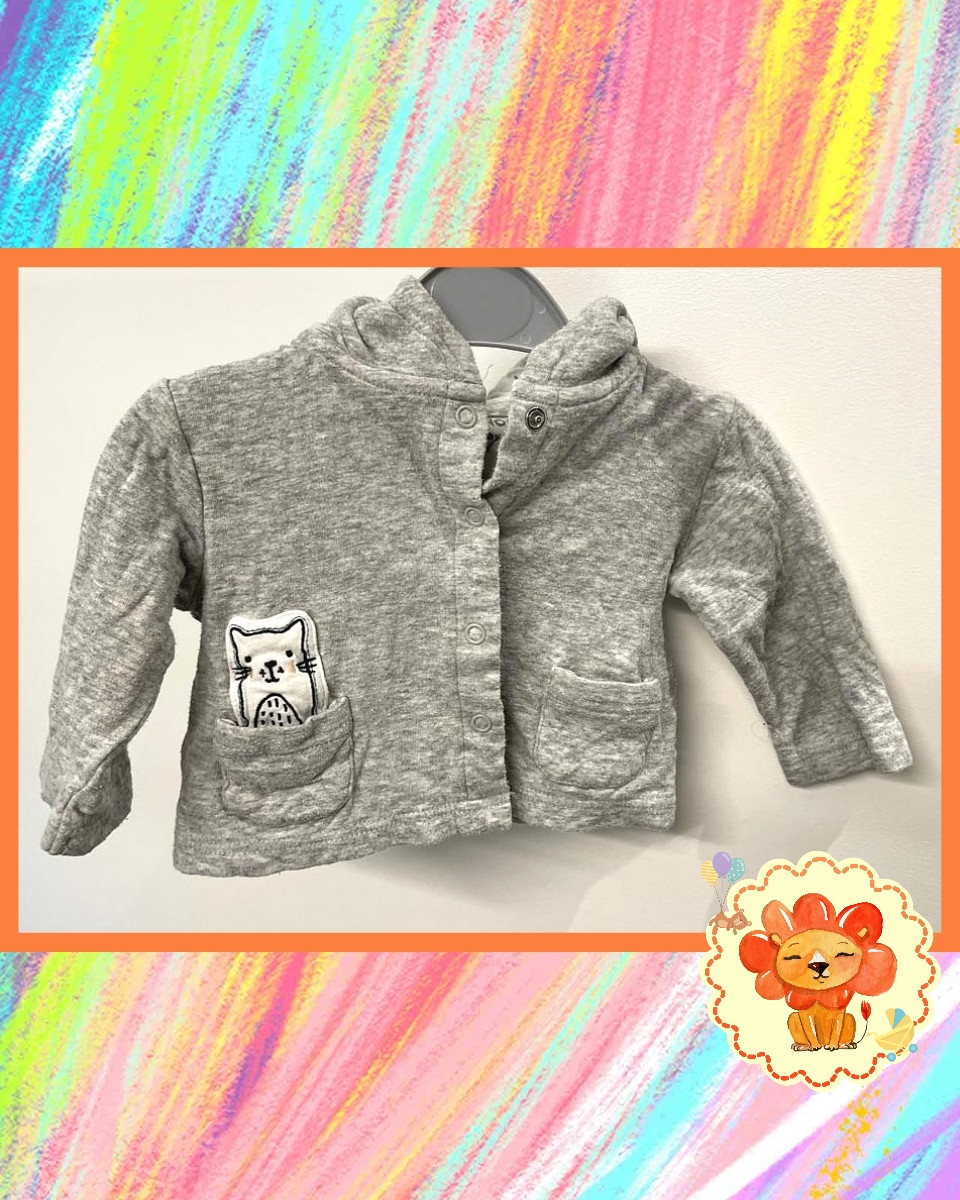 Jacke, Kapuzenjacke Gr. 62 Mädchen Flohmarkt