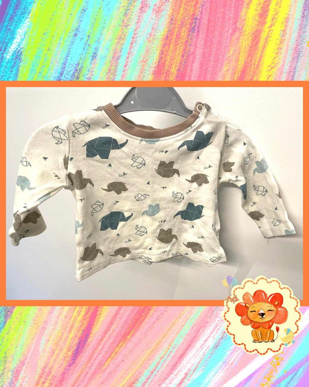 Longsleeve Langarmshirt Gr. 50-56 Flohmarkt