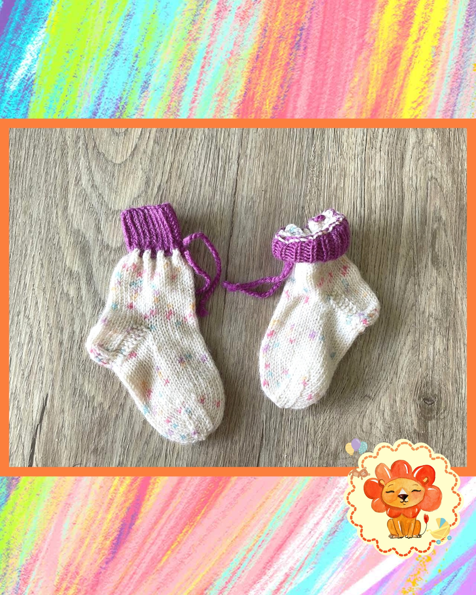 Socken, Stricksocken Gr. 56-62 Mädchen Flohmarkt