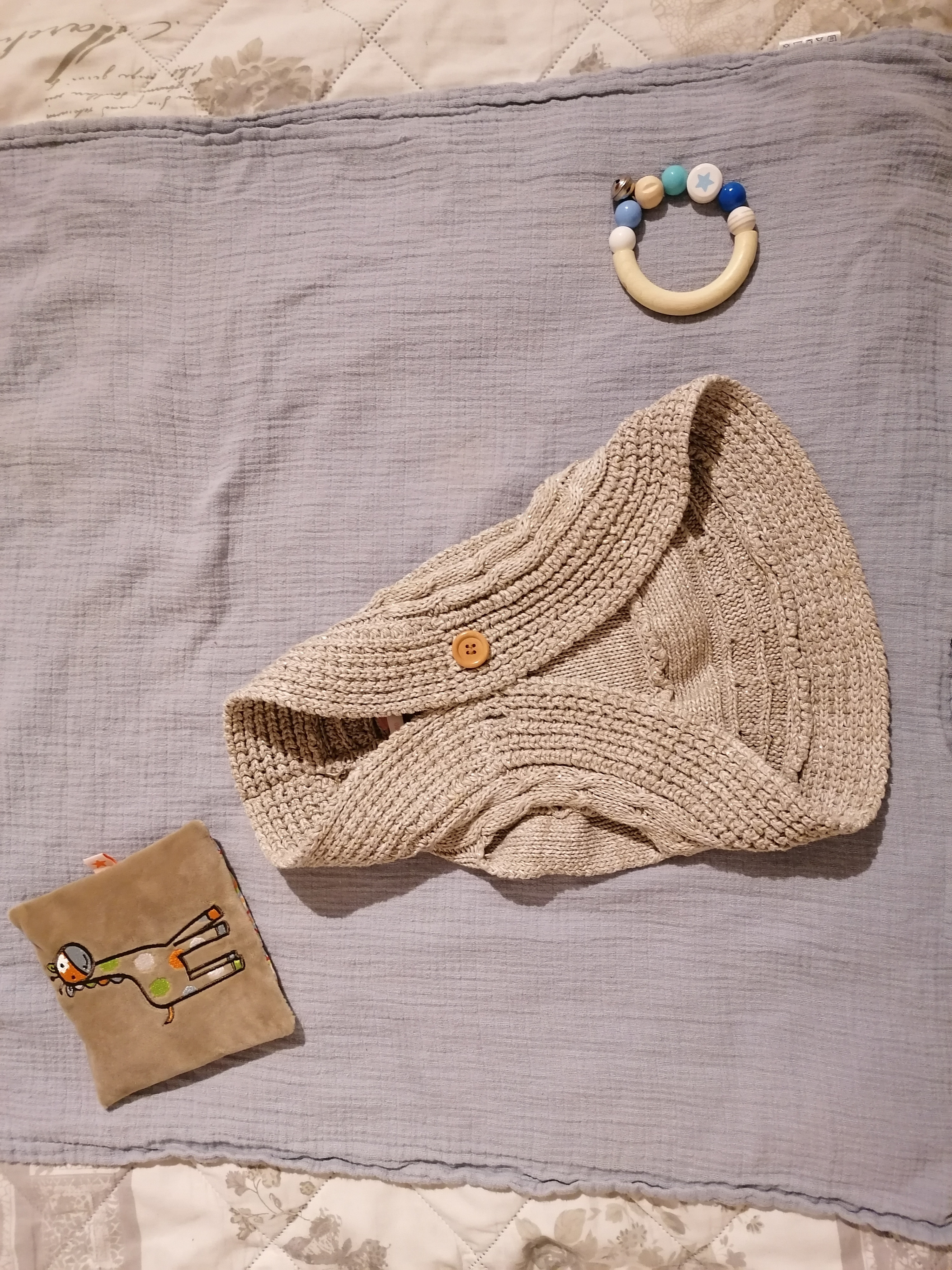 schickes Bolero Strickjacken Kombi Gr. 74  80