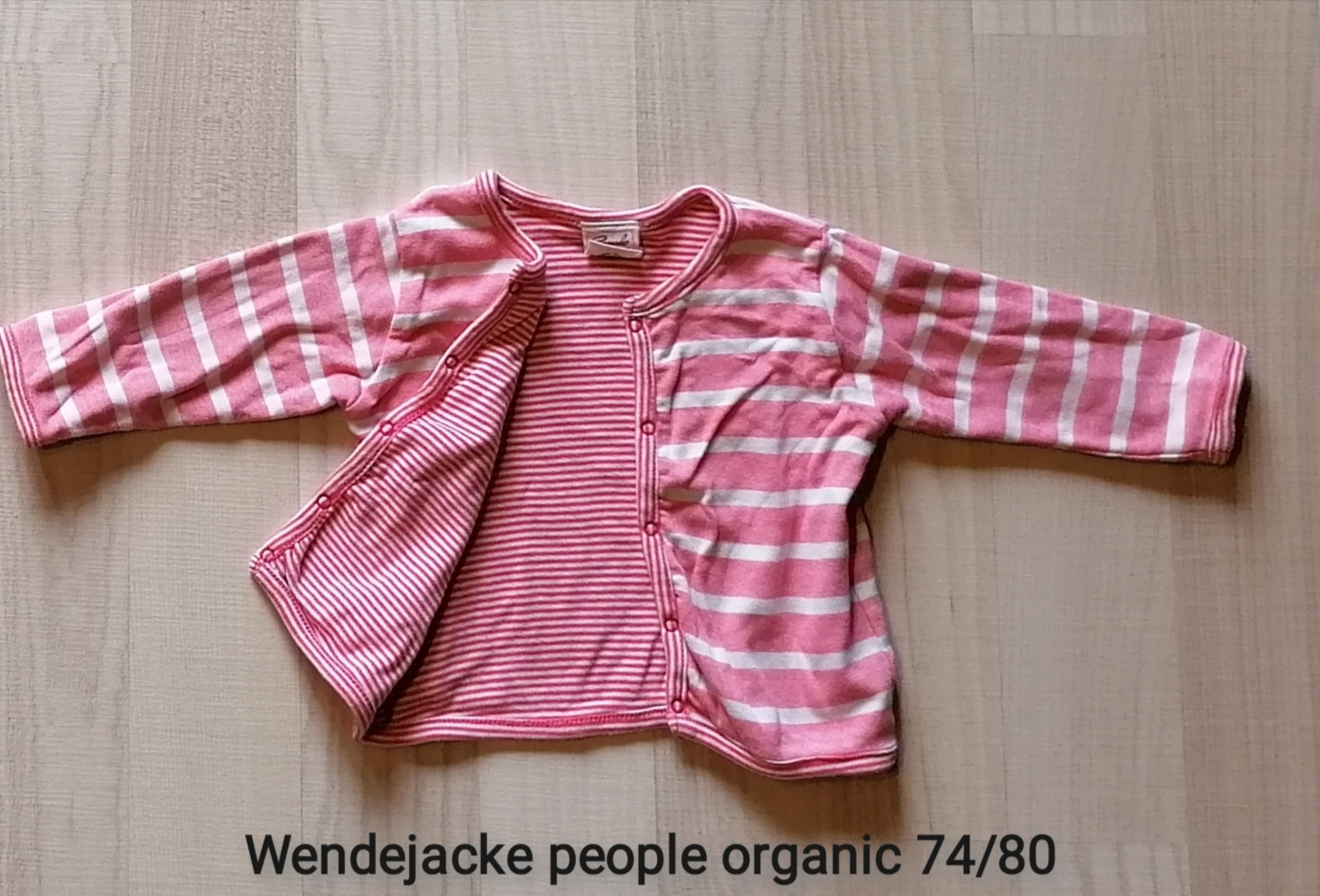 Wendejacke von people Organic Gr. 74   80