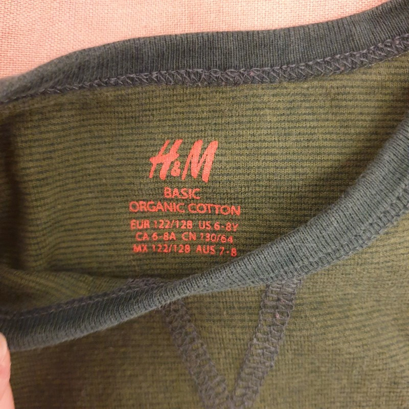 T-Shirt langarm Gr 122/128