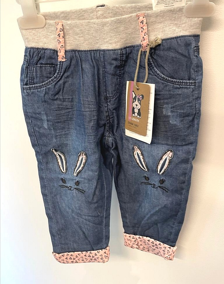 Hose Jeans Gr. 92 Mädchen Neu Flohmarkt