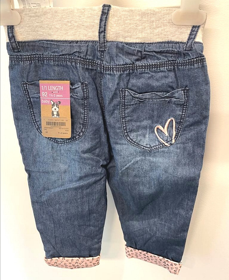 Hose Jeans Gr. 92 Mädchen Neu Flohmarkt