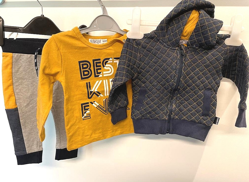 Set Kapuzenjacke, Langarmshirt, Hose Gr. 68 Jungs Flohmarkt