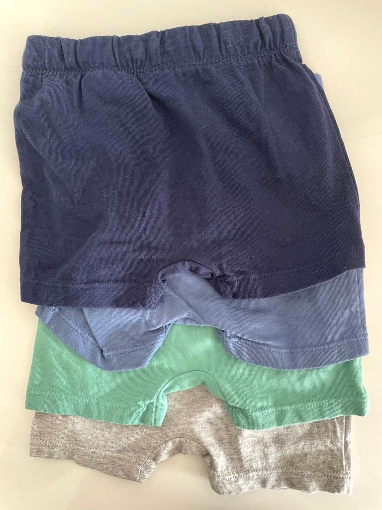 Set 4x Shorts, kurze Hose Gr. 56 Jungs Flohmarkt